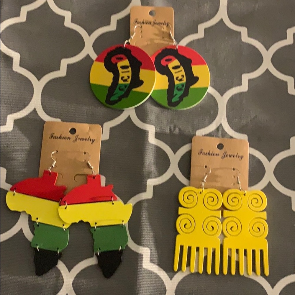 Wood Earrings